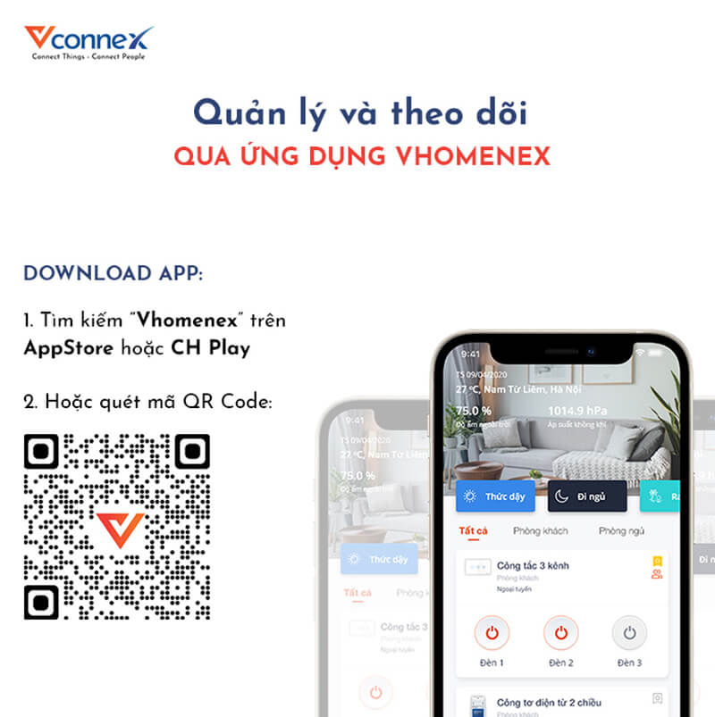 Công tắc điều khiển từ xa qua wifi 3g lắp đặt