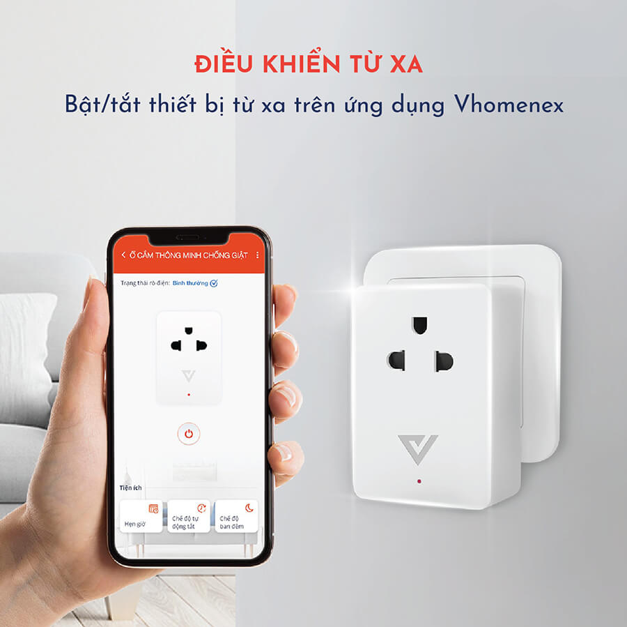 ổ cắm thông minh vconnex