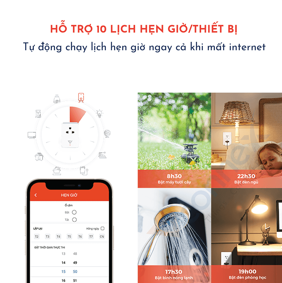 Ổ cắm thông minh vconnex 1