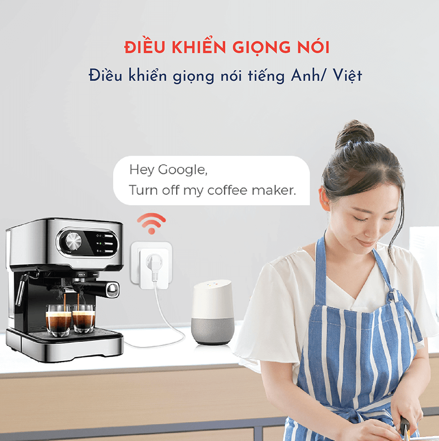 Ổ cắm thông minh vconnex 6