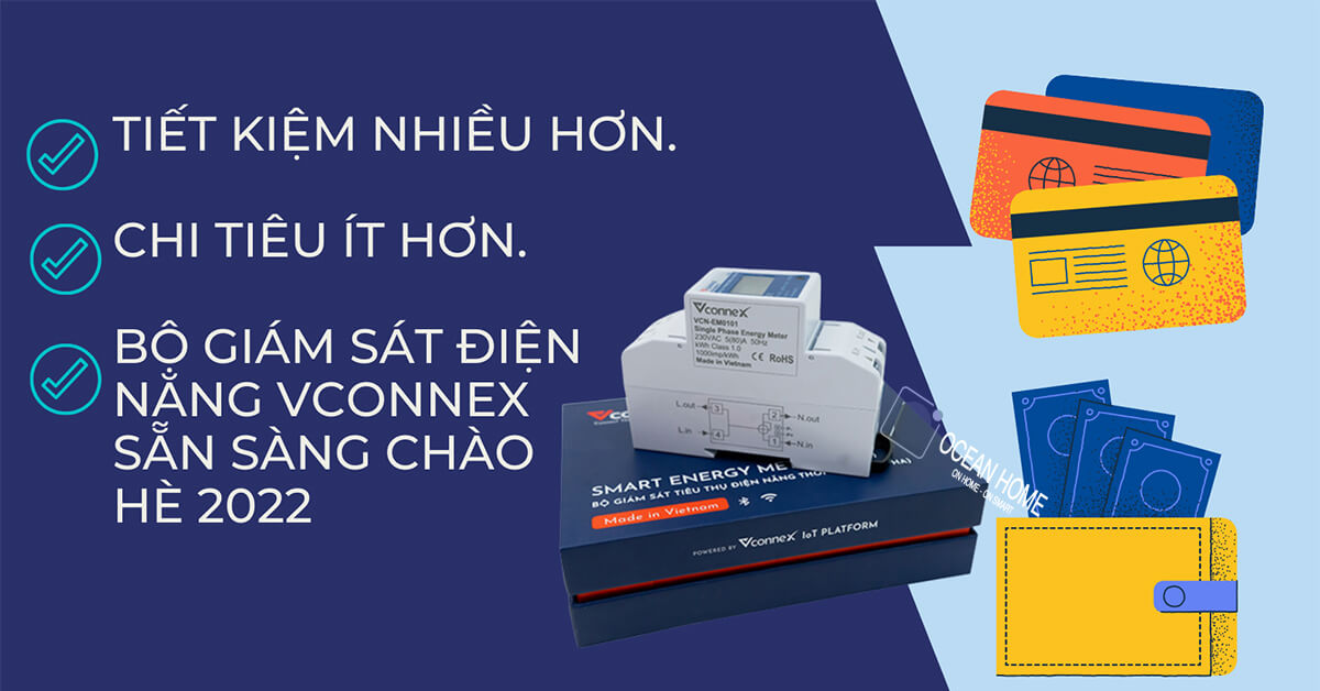 Bộ giám sát điện năng vconnex