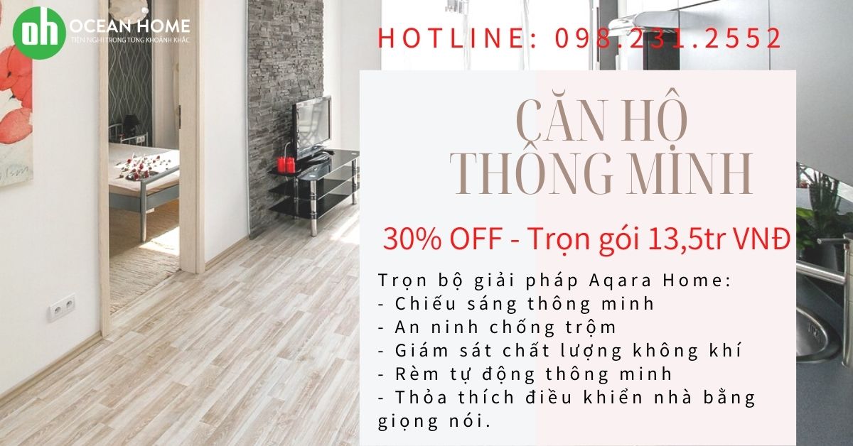 Căn hộ thông minh 1 phòng ngủ